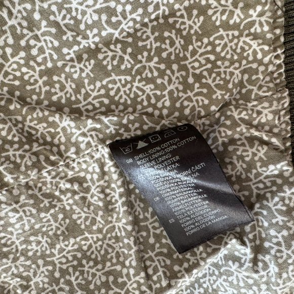 H&M Toddler Olive Green Utility Jacket EUC Sz 12-18 mos - Picture 4 of 7